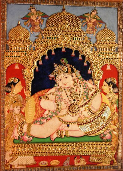Navaneeta Krishna by Unbekannt Unbekannt